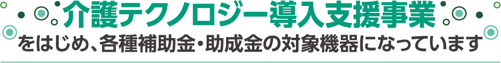 補助金の活用